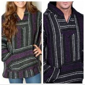 🍁5/25🍁 Unisex Baja Drug Rug Boho Pullover Hoodie